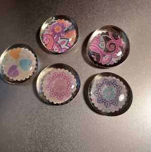 Set of 5 Handcrafted Magnets